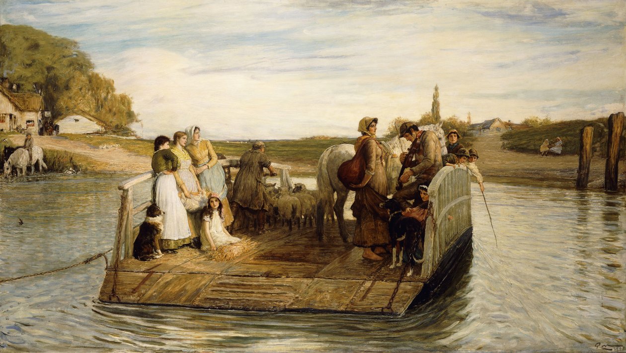 Le Ferry, 1881 - Robert Walker Macbeth