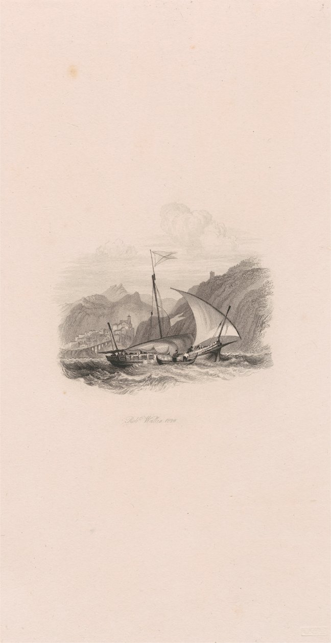 Amalfi (vignette) - Robert Wallis