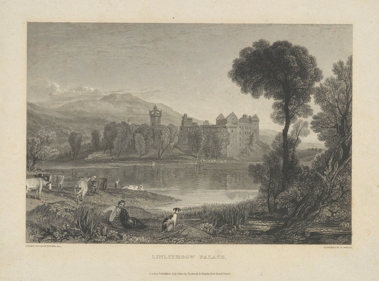 Palais de Linlithgow - Robert Wallis