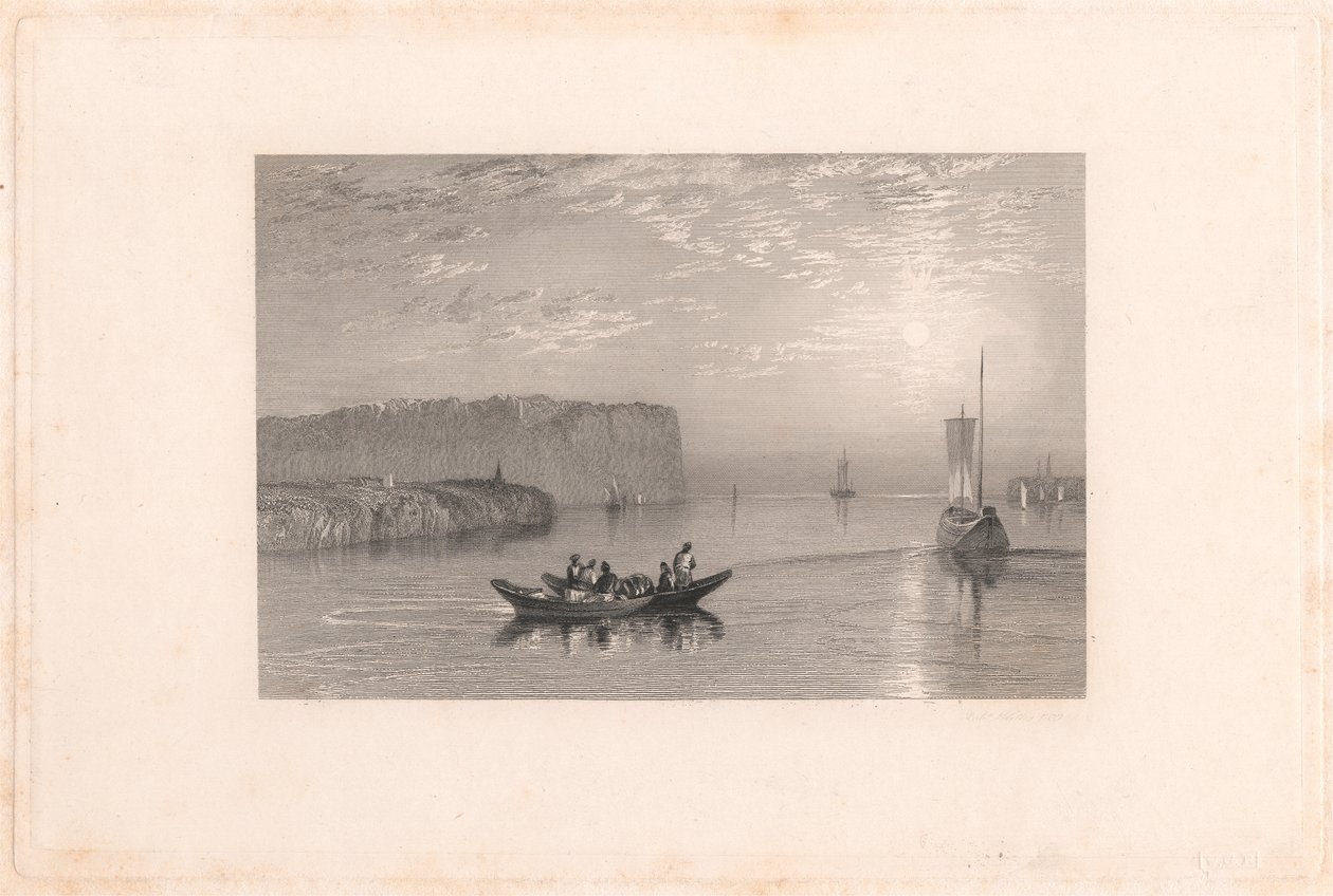 Scène sur la Loire - Robert Wallis