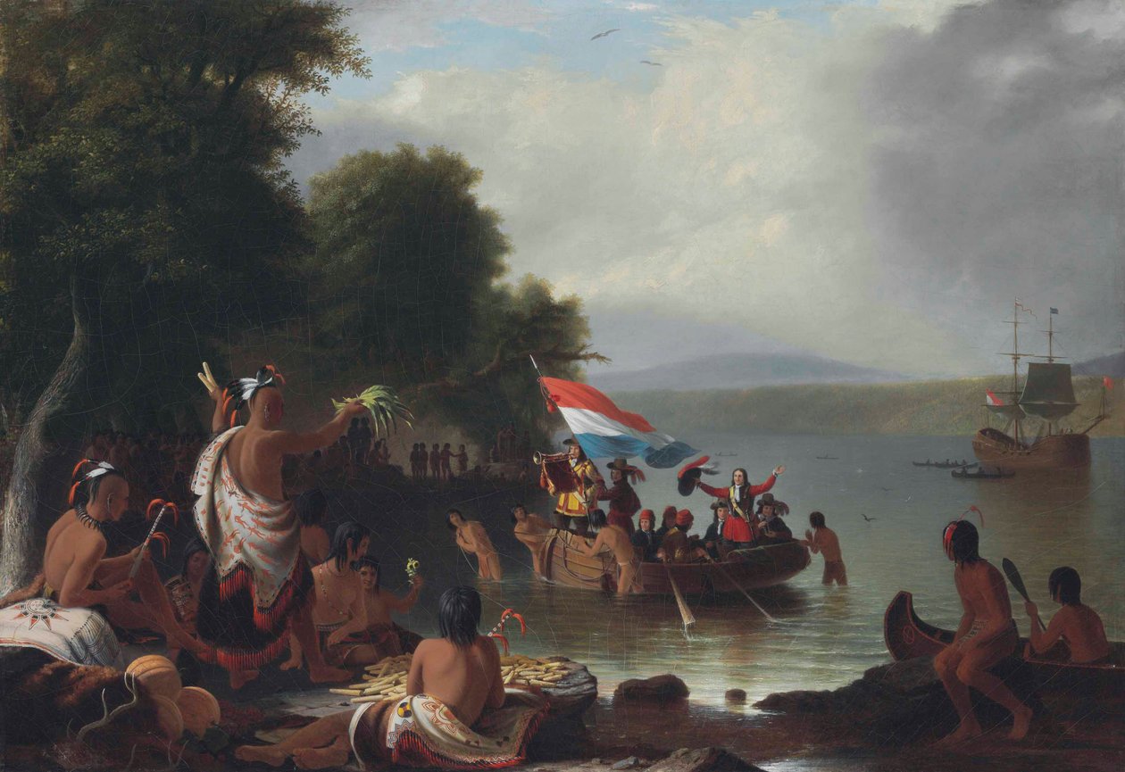 Débarquement de Henry Hudson - Robert Walter Weir