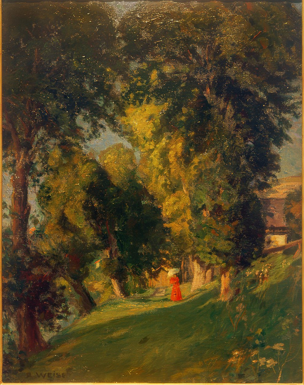 Paysage de parc - Robert Weise