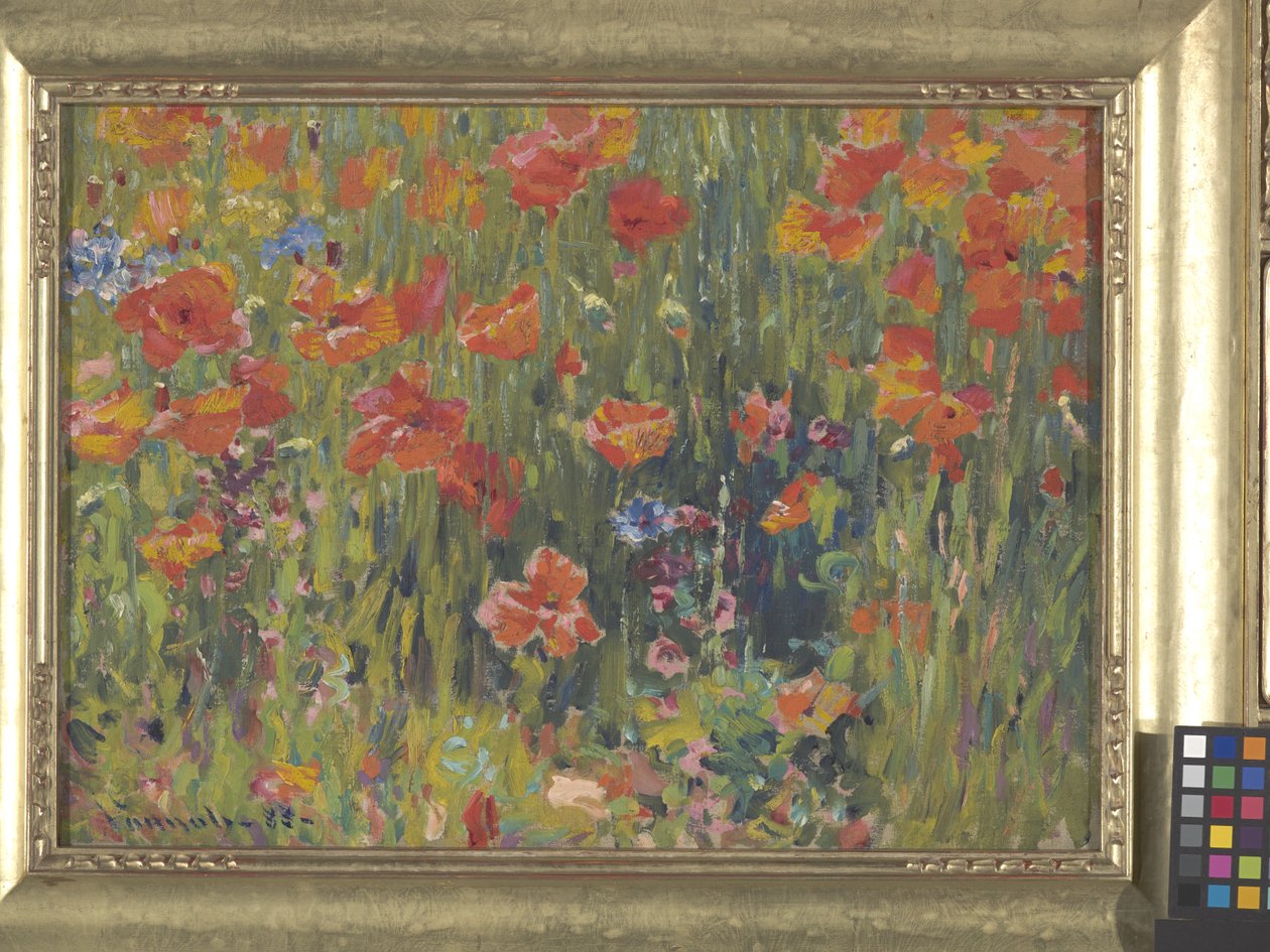 Coquelicots - Robert William Vonnoh