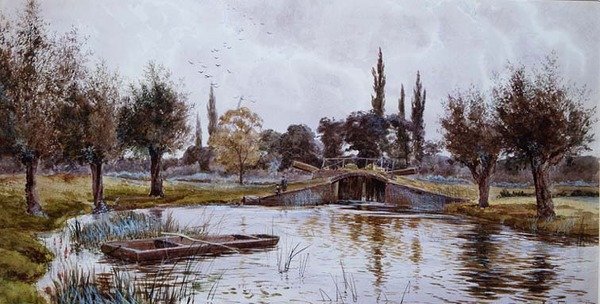 Écluse de Cardington - Robert Winchester Fraser