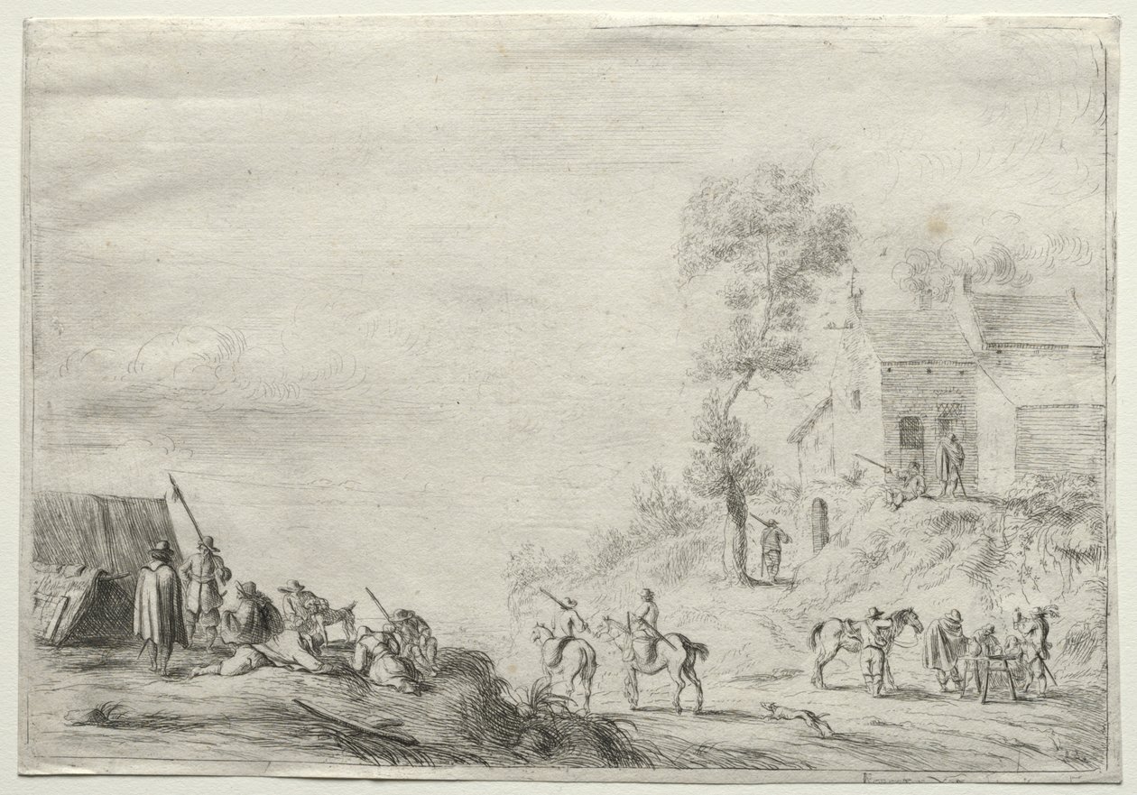 Le Poste avancé - Robert van den Hoecke