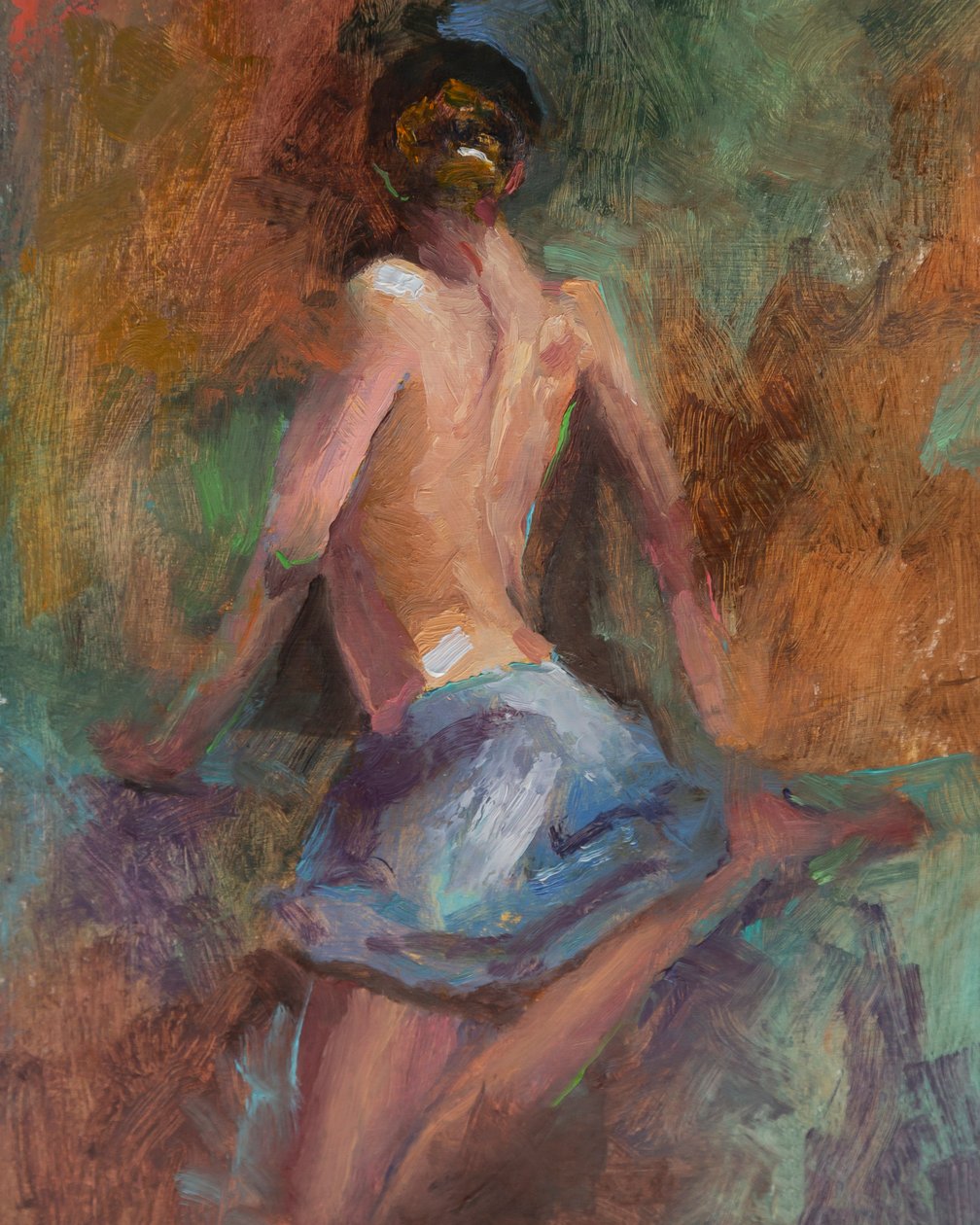 Jupe bleue, 2023 - Roberta Murray