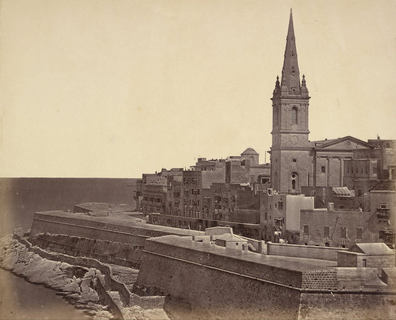 Église protestante, Malte - Robertson and Beato