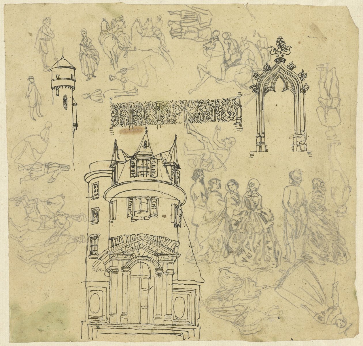 Architecture et figures - Rodolphe Bresdin