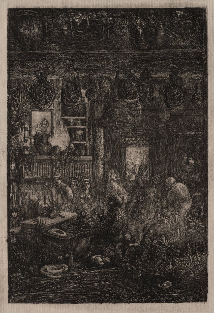 Intérieur Moldave - Rodolphe Bresdin