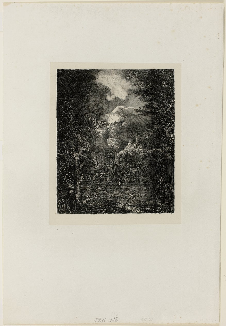 Les villes au-delà du marais - Rodolphe Bresdin