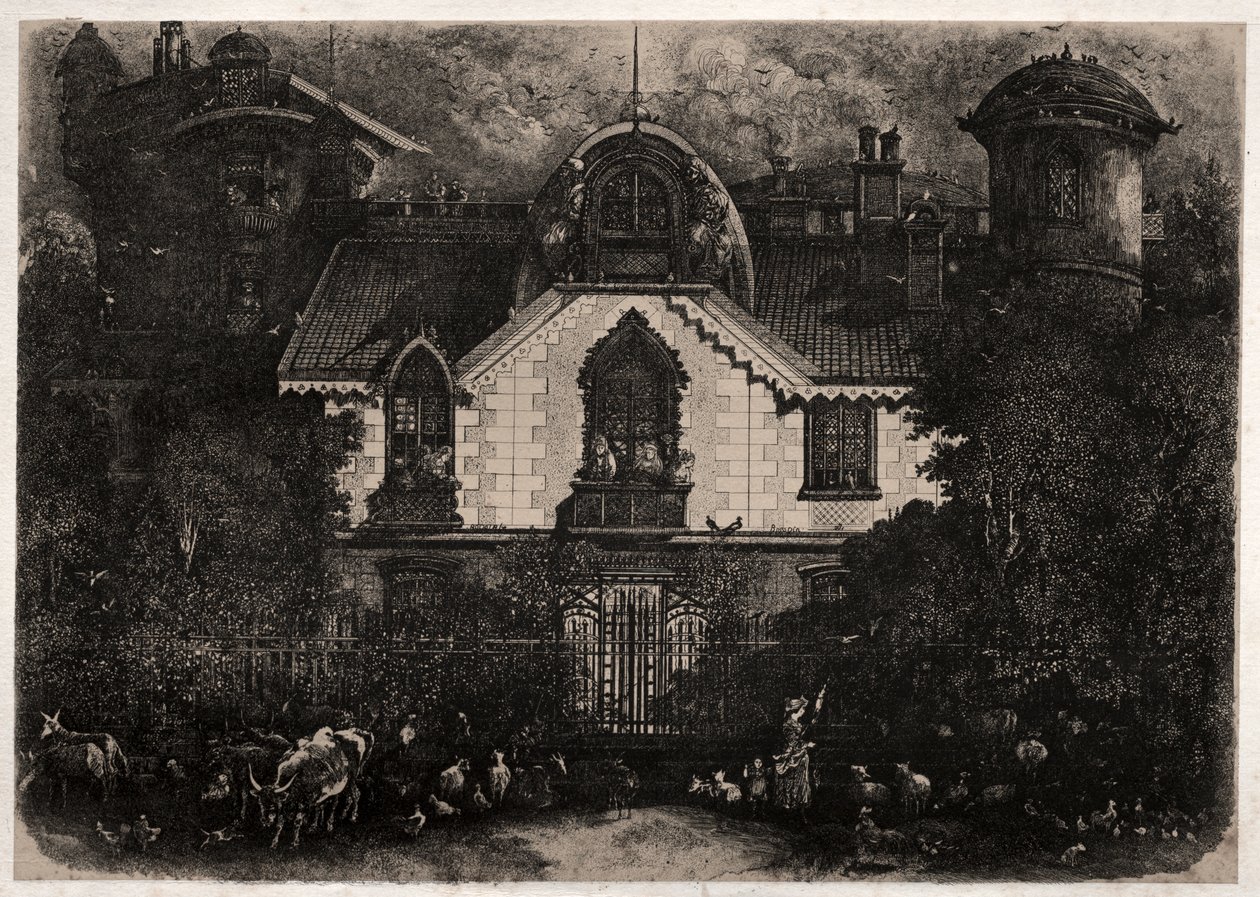 La maison enchantée - Rodolphe Bresdin