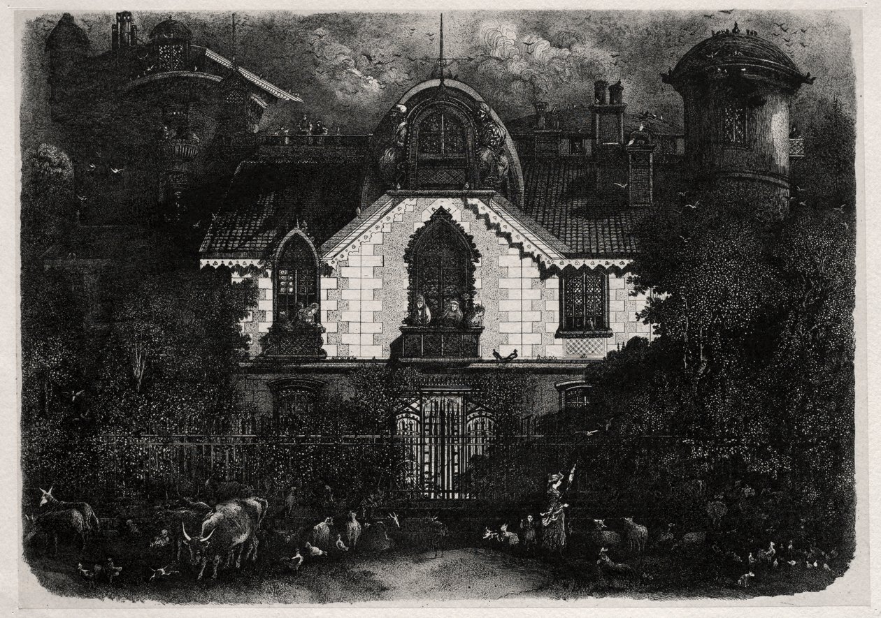 La Maison Enchantée - Rodolphe Bresdin