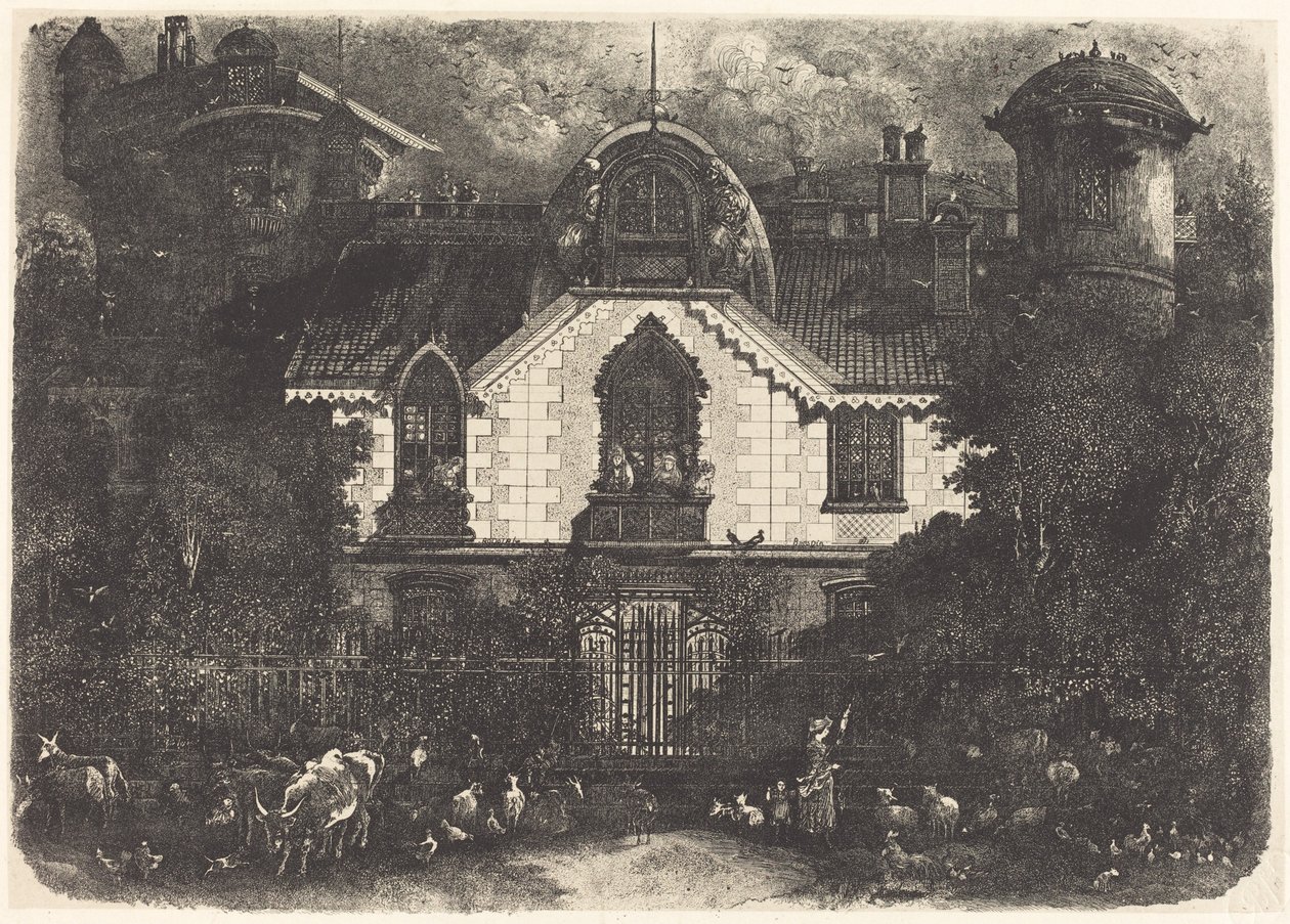 La maison hantée - Rodolphe Bresdin