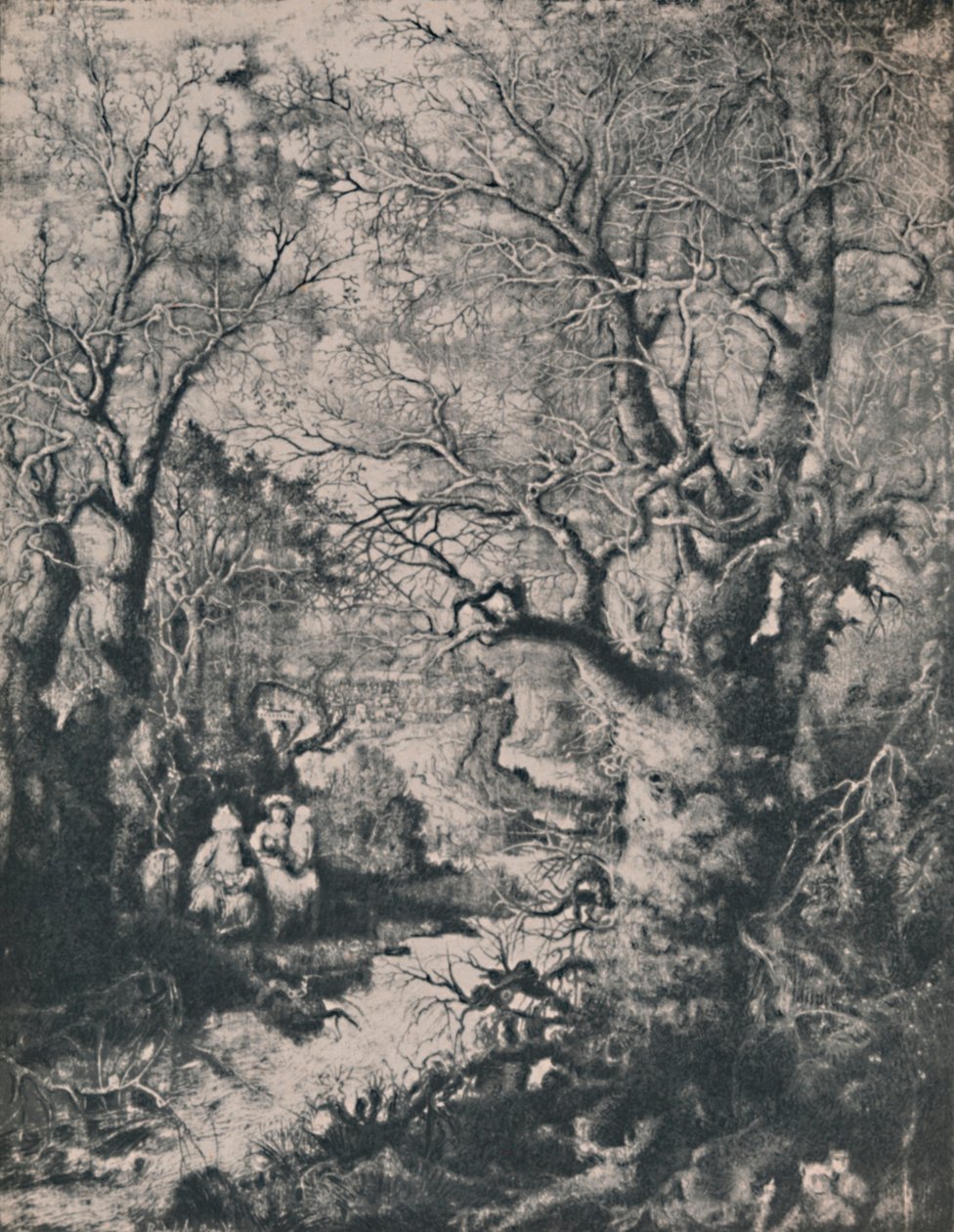La Sainte Famille, 1855, 1946 - Rodolphe Bresdin