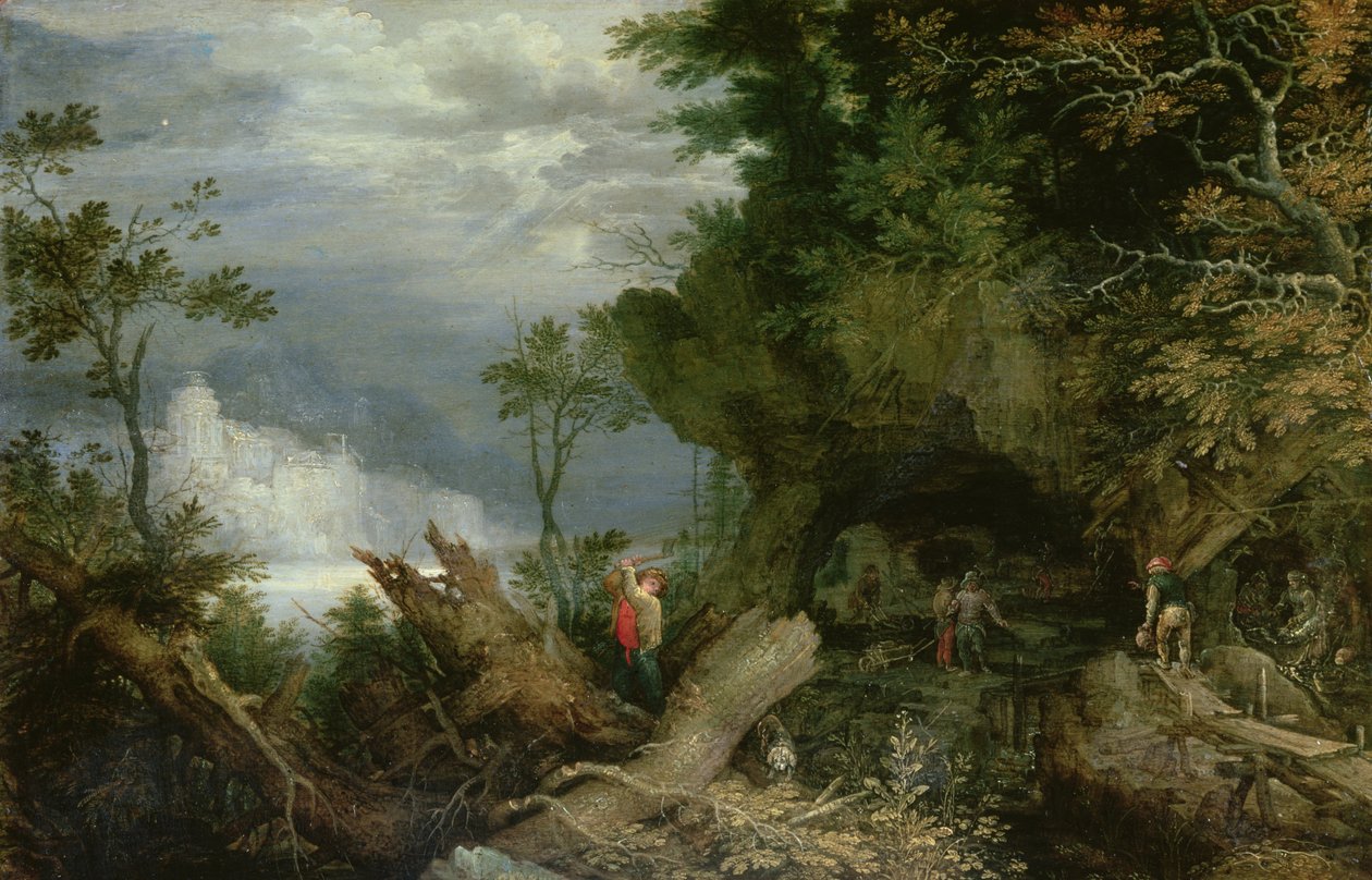 Paysage Rocheux avec l
