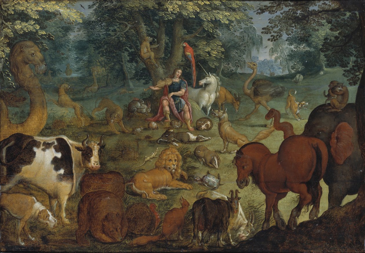 Orphée charmant les bêtes - Roelant Savery