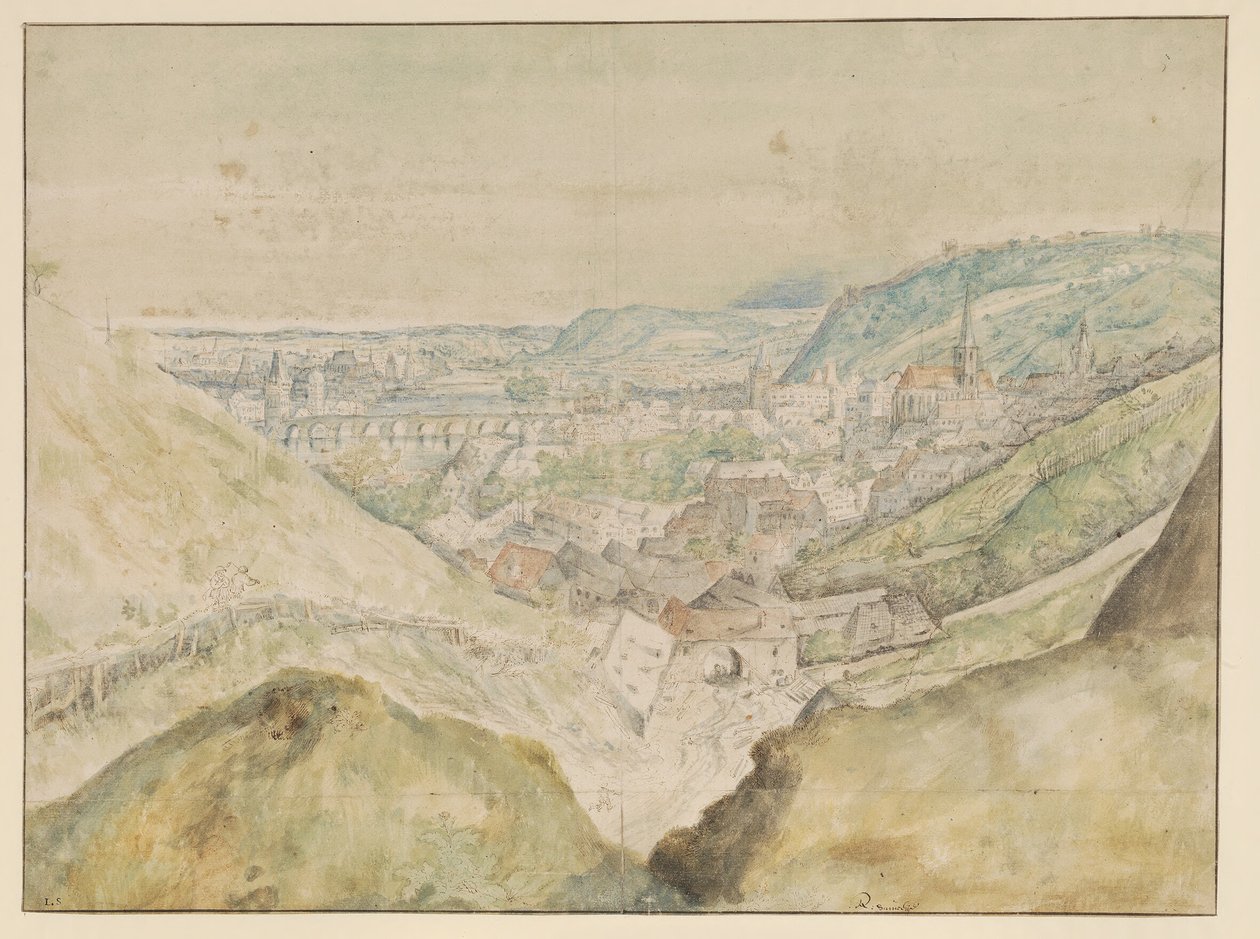 Vue de la ville de Prague - Roelant Savery