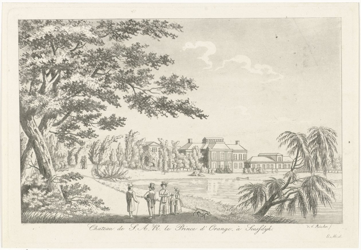 Vue du Palais Soestdijk - Roelof van der Meulen