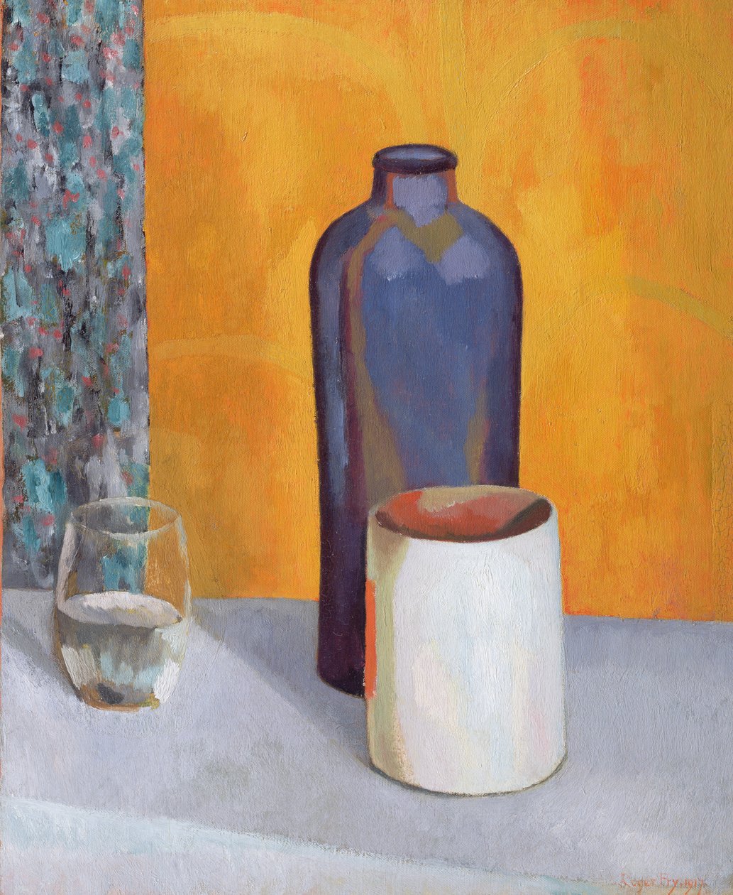 Nature morte avec une bouteille bleue - Roger Eliot Fry