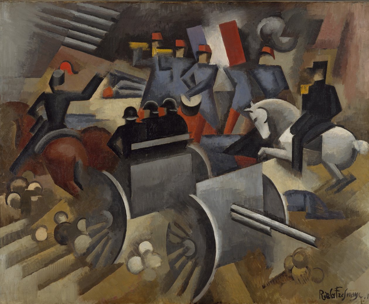 Artillerie, 1911 - Roger de La Fresnaye