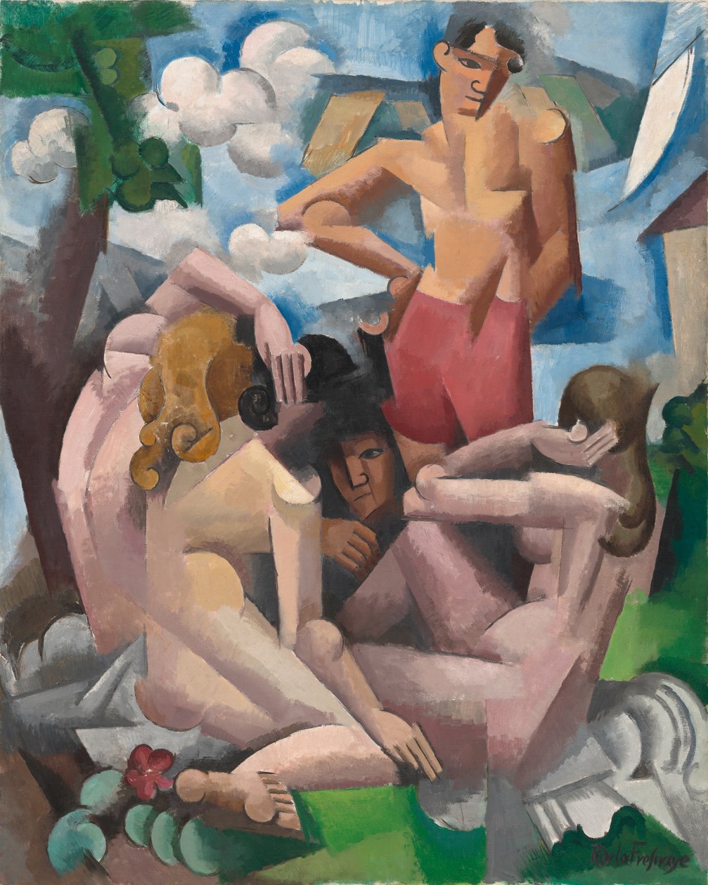 Les baigneurs, 1912 - Roger de La Fresnaye