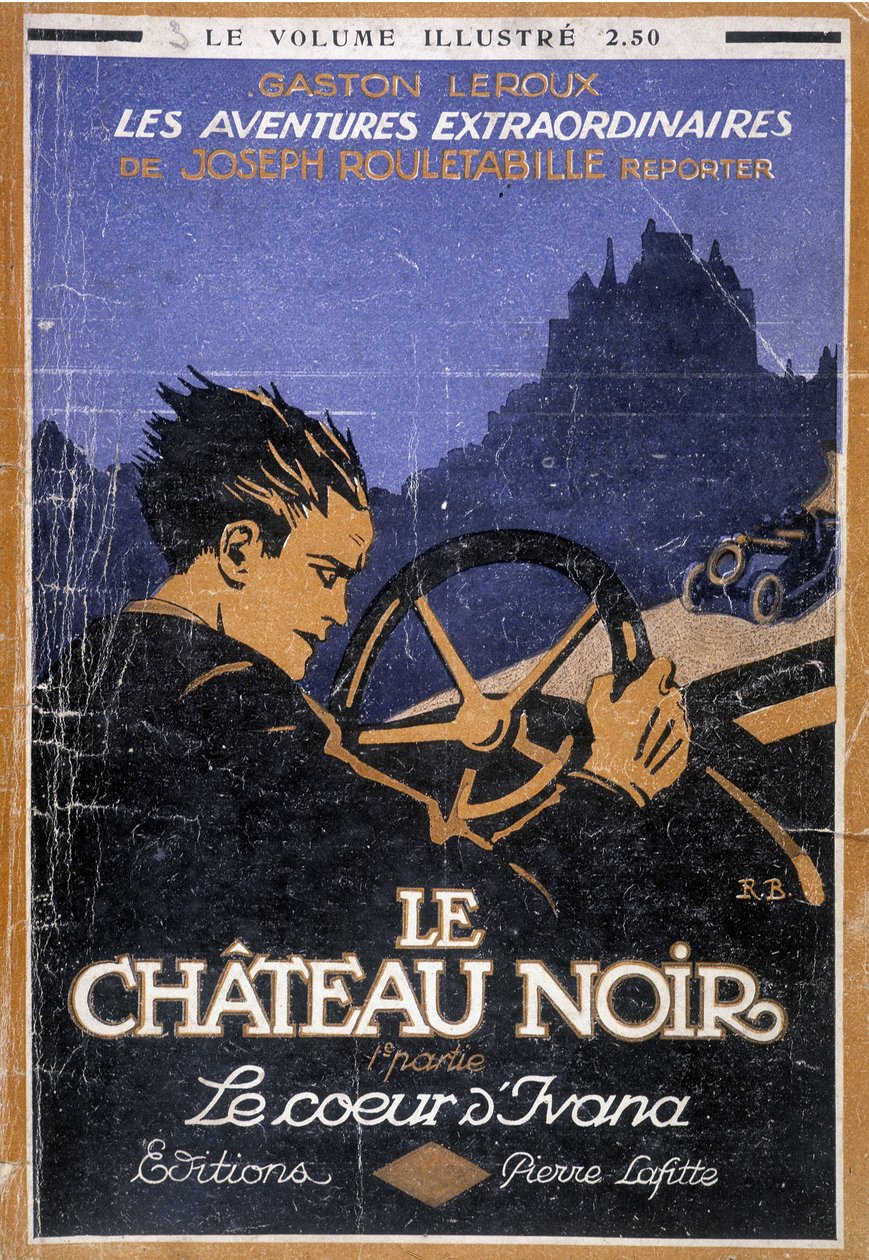 Couverture du livre "Le château noir - Roger Broders