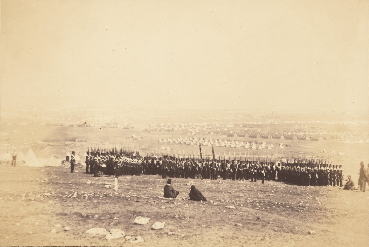 Le colonel Shadforth et le 57e régiment. - Roger Fenton