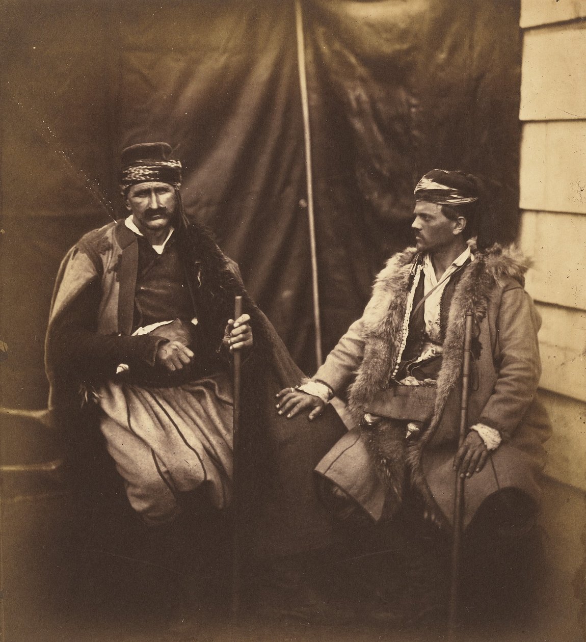 Discussion entre deux Croates. - Roger Fenton