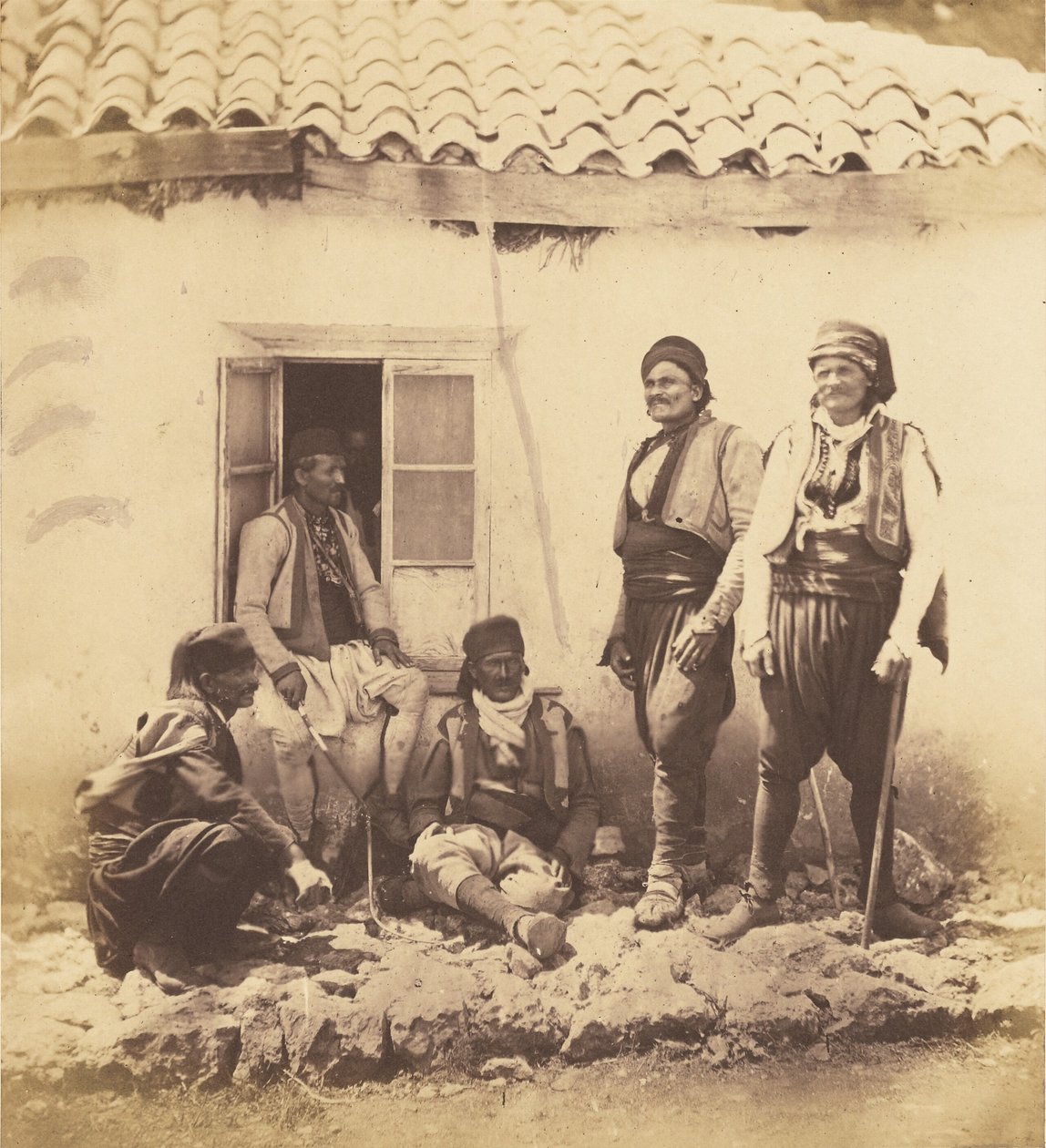 Groupe de Monténégrins. - Roger Fenton