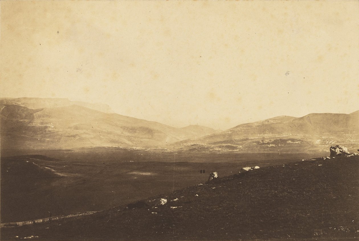 Plaines de Balaklava V. - Roger Fenton