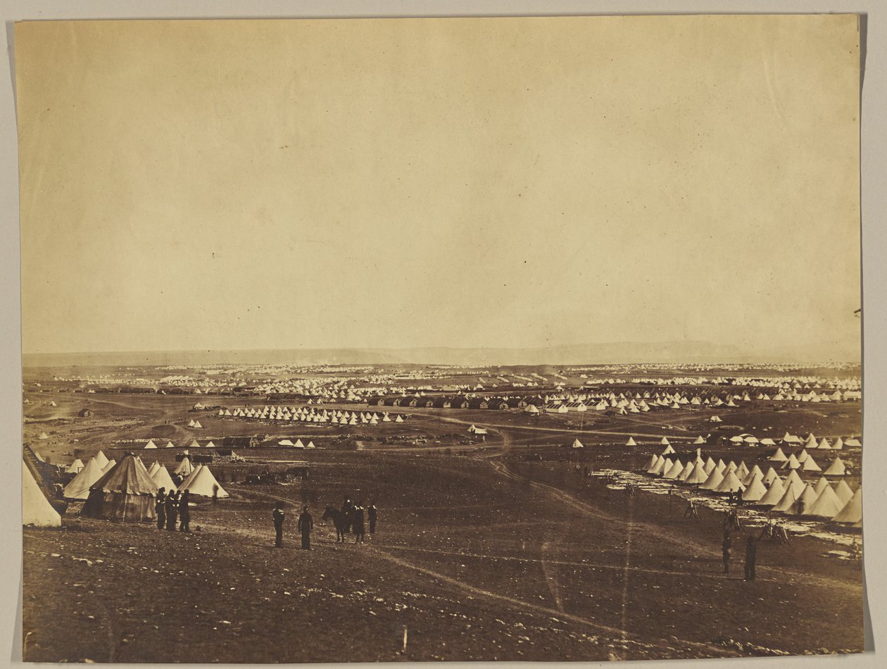 Le camp allié avant Sébastopol - Roger Fenton