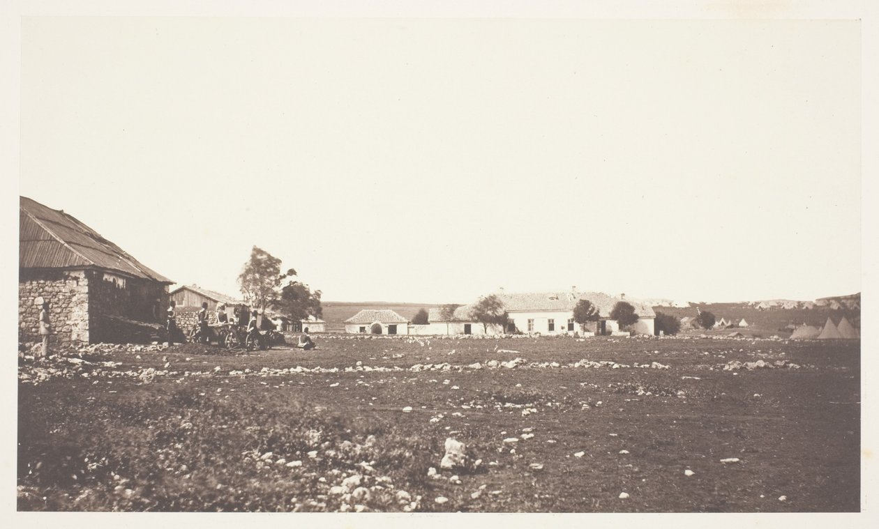 Le quartier général britannique - Roger Fenton