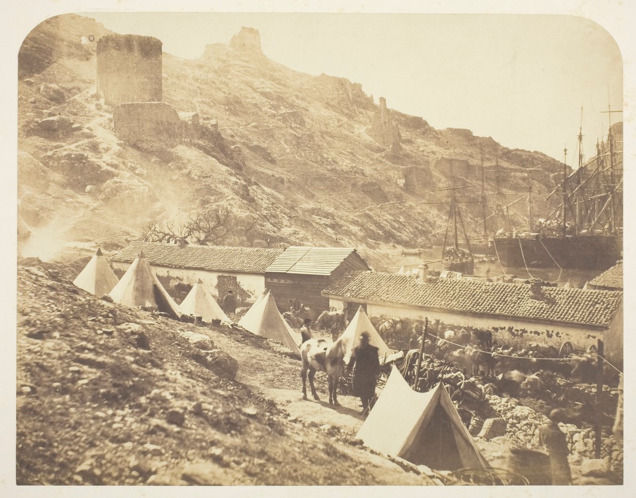 Château génois, Balaklava - Roger Fenton