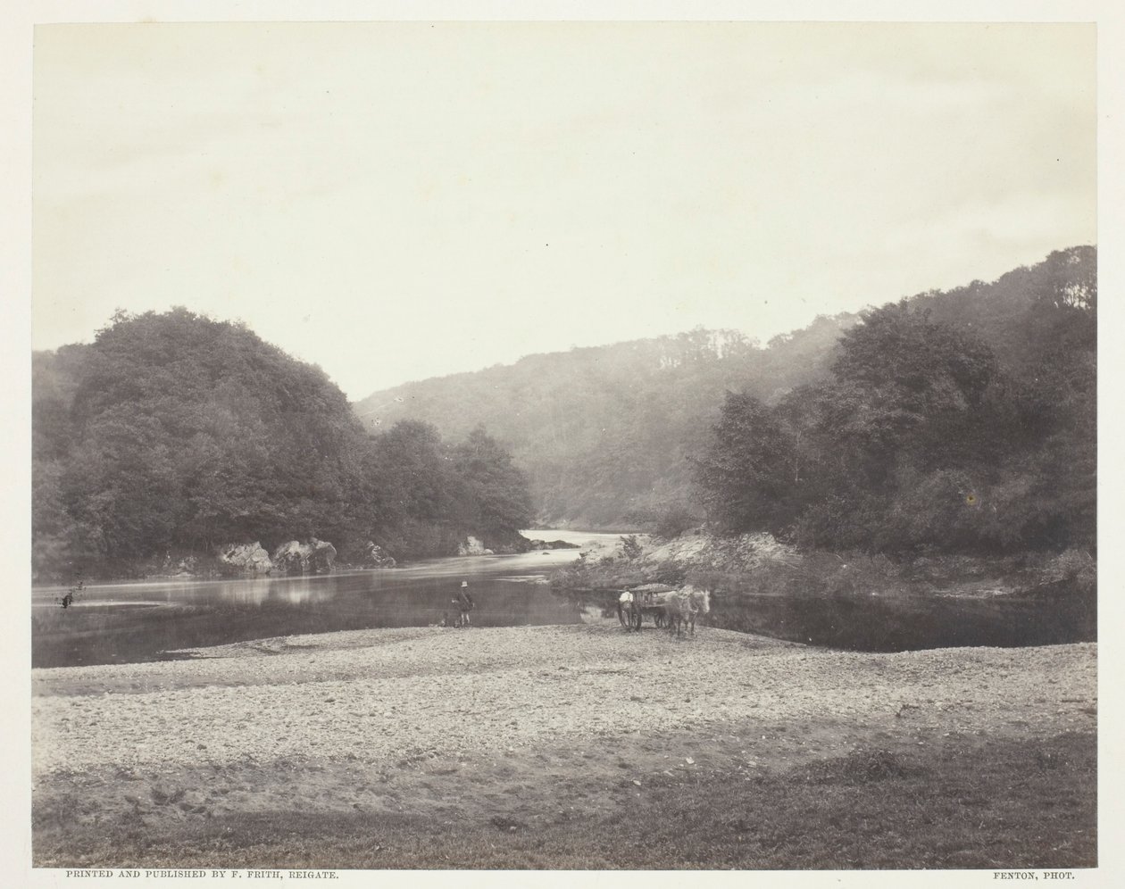 Vue de la Ribble, Yorkshire - Roger Fenton