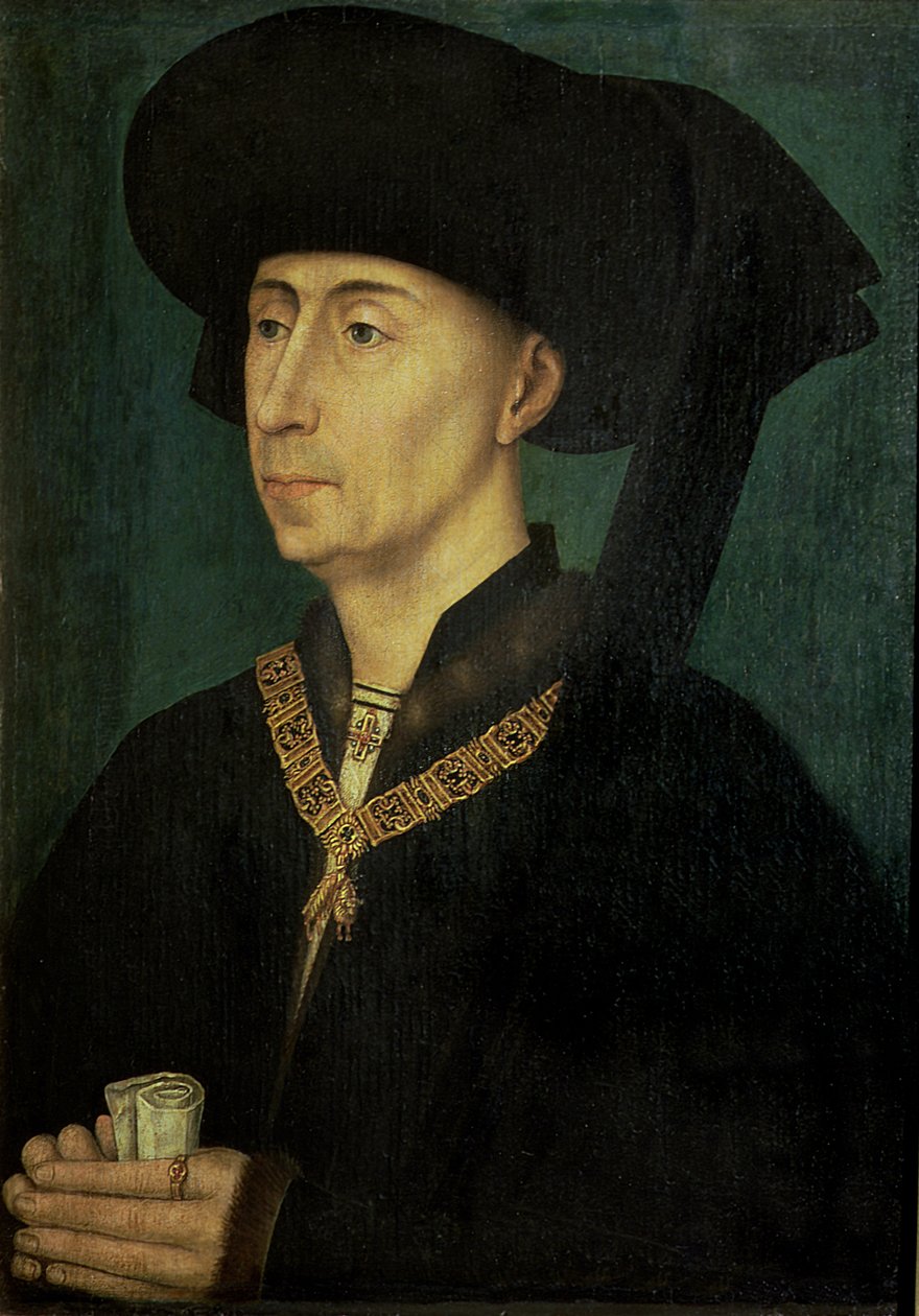 Portrait de Philippe le Bon (1396-1467) Duc de Bourgogne - Rogier van der Weyden