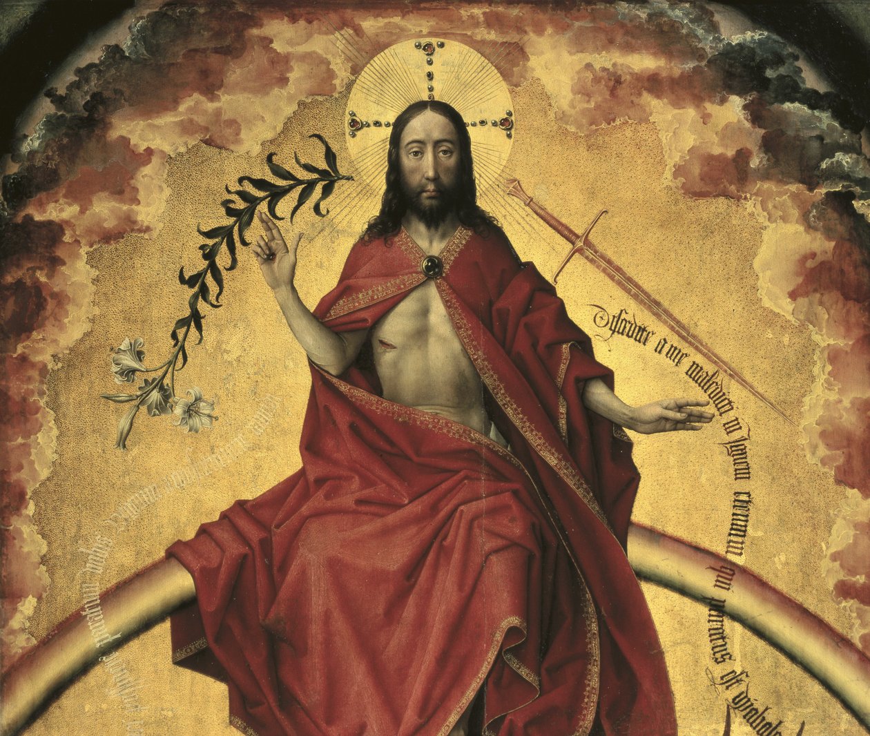Jésus-Christ en majesté - Rogier van der Weyden
