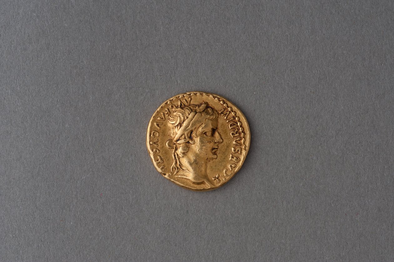 Aureus de Tibère (or) - Roman