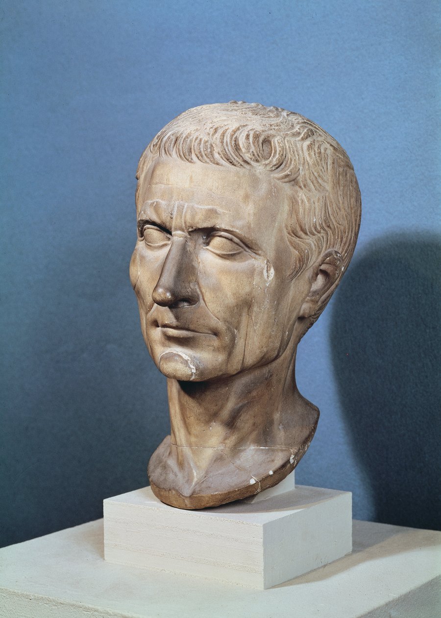 Buste de Jules César (100-44 av. J.-C.) - Roman
