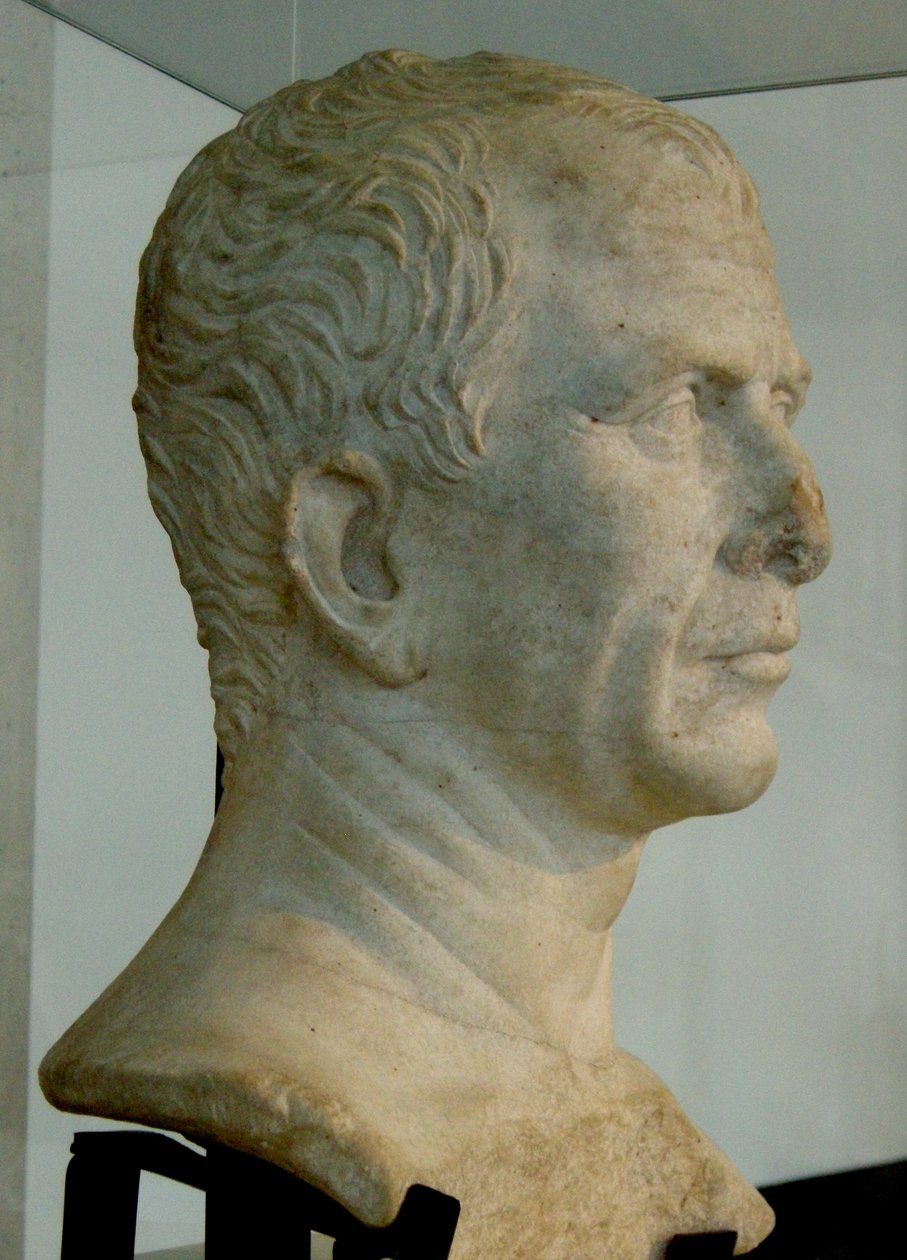 Buste de Jules César - Roman