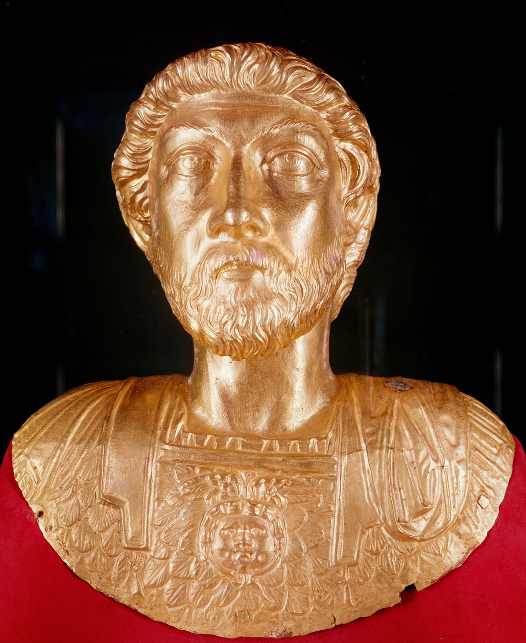 Buste de Marc Aurèle (121-180 après J.-C.) - Roman