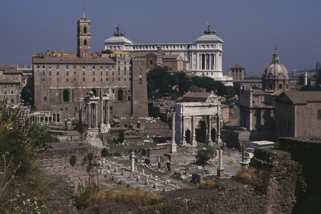 Vue générale du Forum - Roman
