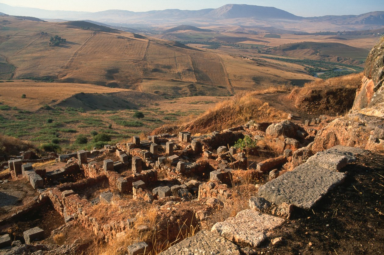 Vue générale du site - Roman