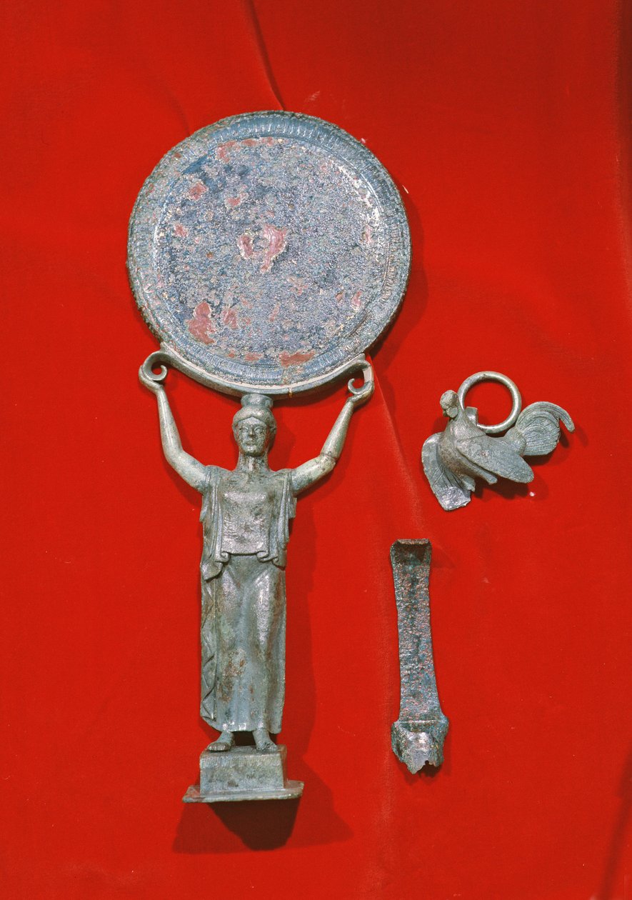 Miroir (bronze) - Roman