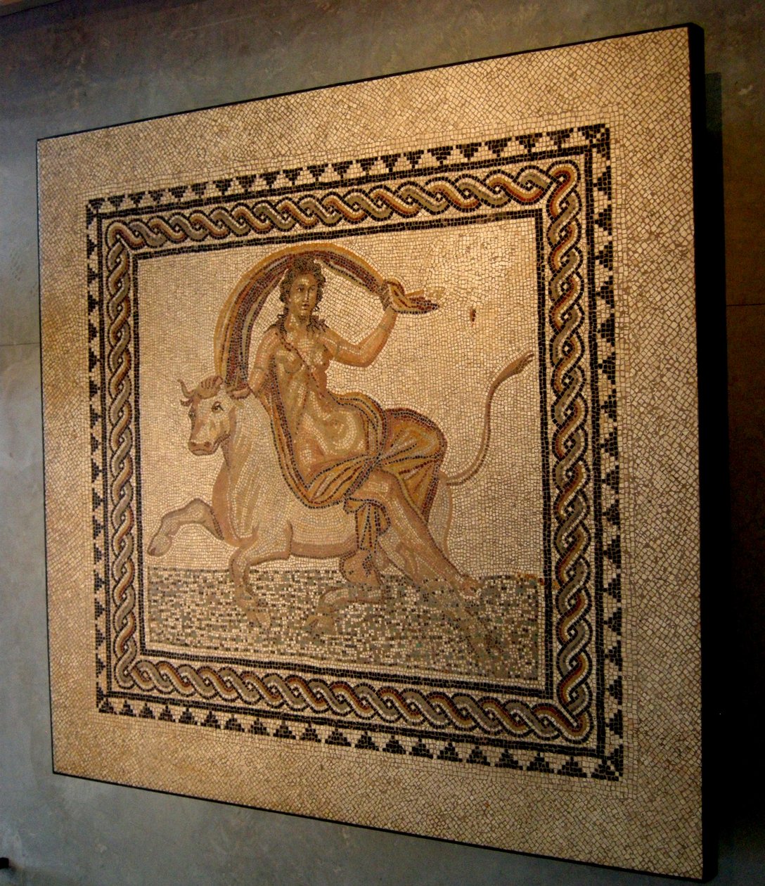Mosaïque du rapt d