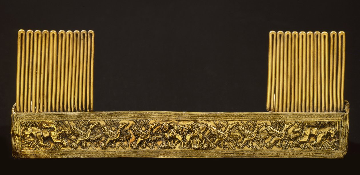 Piastra, du tombeau de Bernardini di Palestrina (bronze) - Roman