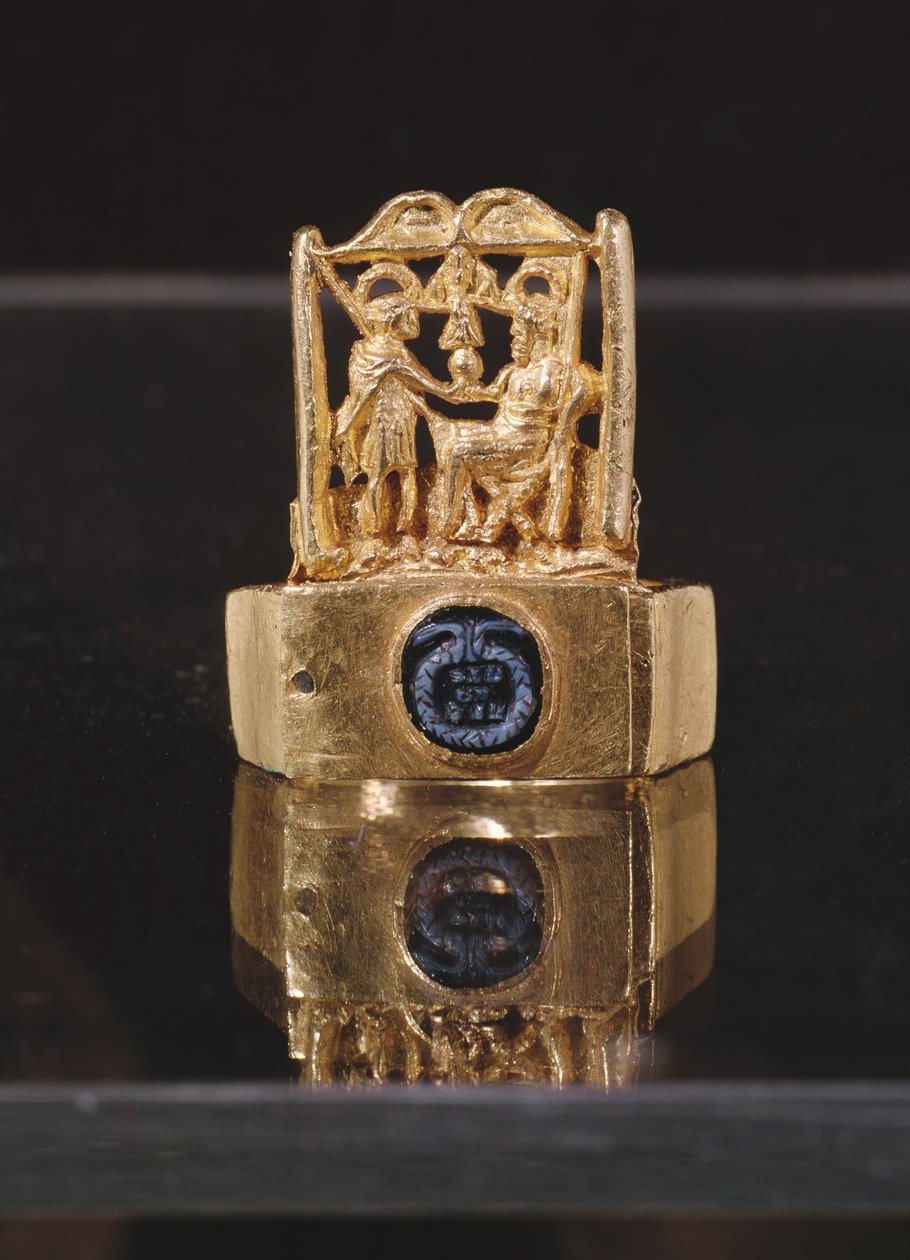 Bague, de Blagaj près de Mostar, 3e-4e siècle (or) - Roman