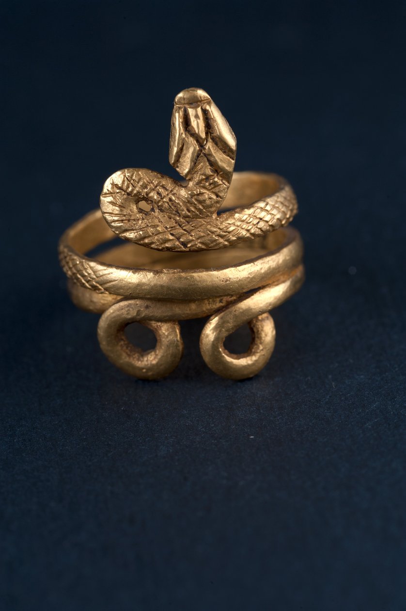 Bague en forme de serpent (or) - Roman