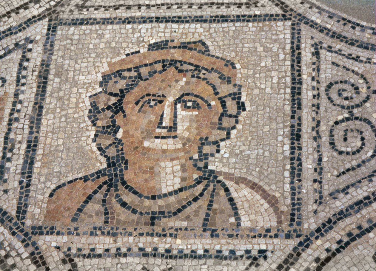 Femme romaine, du sol d