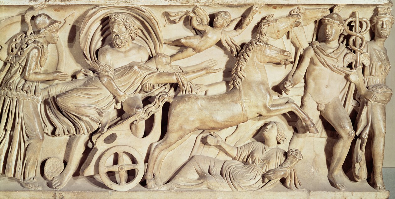 Sarcophage représentant l
