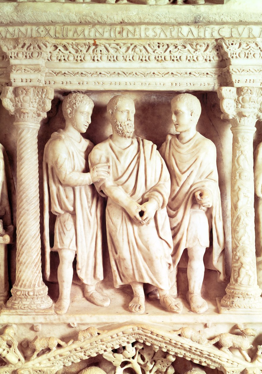 Sarcophage de Giunio Basso, 4ème siècle - Roman